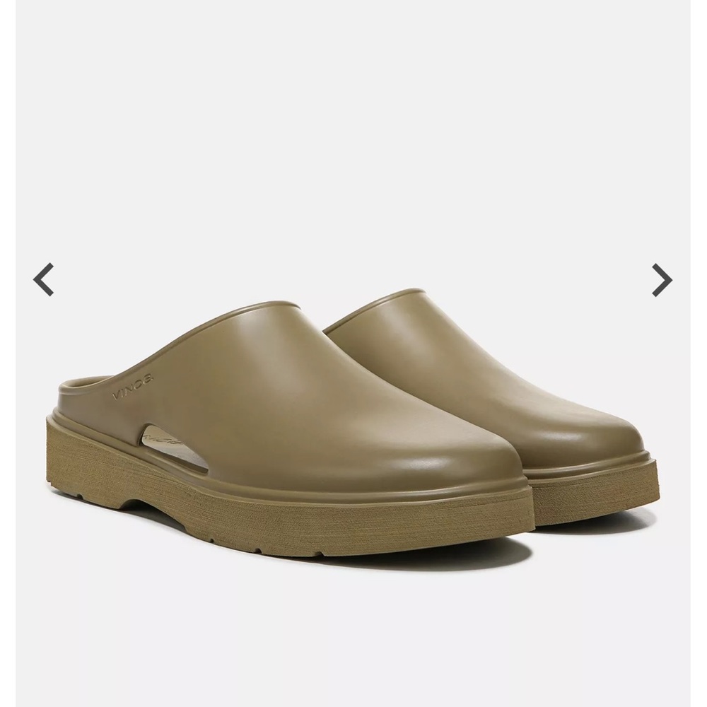 NEW⭐️VINCE Geo Eva Slide Shoes in Cyprus brown sold out online